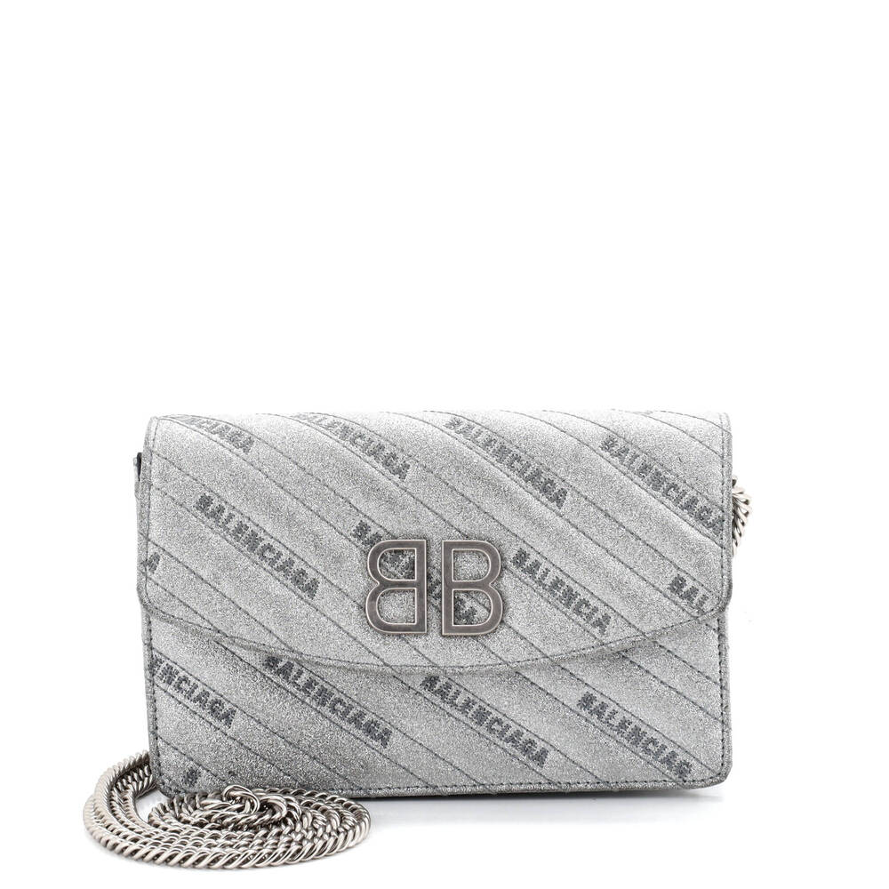 Balenciaga Bb Chain Wallet Quilted #244740B81B